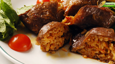 Kuru Patlıcan Dolması