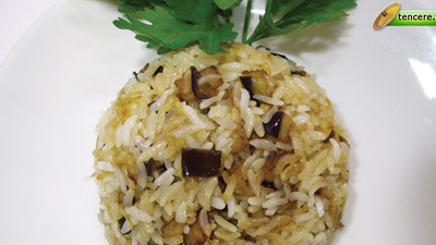 Patlıcanlı Pilav