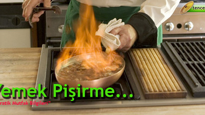 Yemek pişirme...