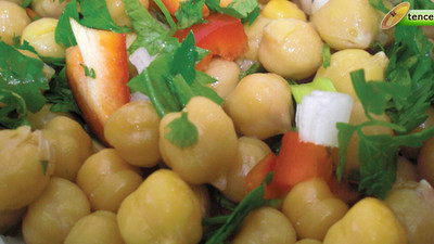 Nohutlu Mercimek Salatası
