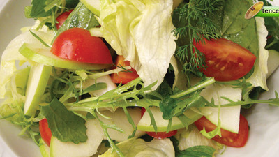 Yeşil Elmalı Kırma Salata