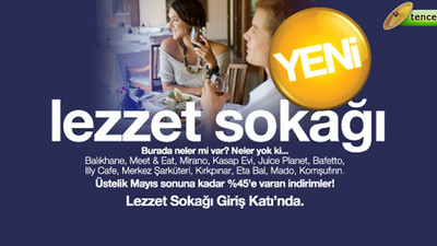 Lezzet Sokağı açıldı...