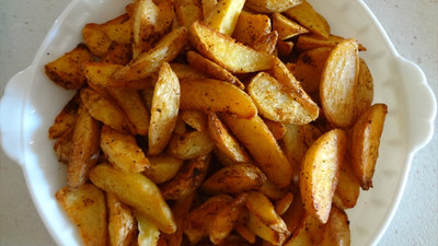 Fırında Baharatlı Patates