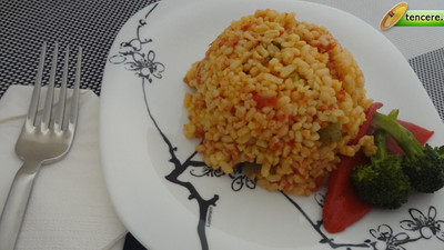Domatesli Bulgur Pilavı