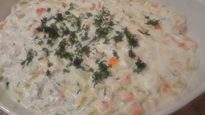 Kabaklı Havuçlu Salata