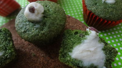 Ispanaklı Fıstıklı Muffin