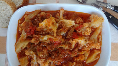 Kıymalı Karnıbahar