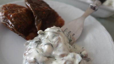 Mantarlı Pazı Yoğurtlaması