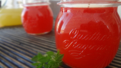 Çimonata (çilekli limonata)