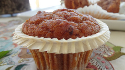 Hurmalı Cevizli Muffin