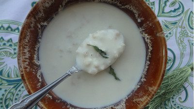 Döğmeli Ayran Çorbası