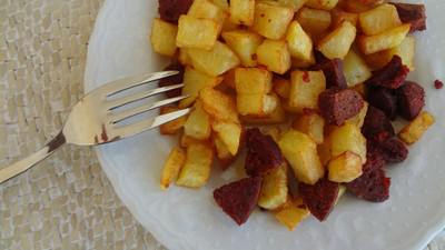 Sucuklu Patates Sote