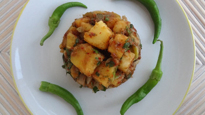 Patates Salatası (nar ekşili)