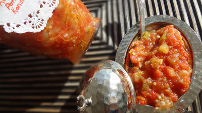 Közlenmiş Patlıcanlı Domatesli Konserve