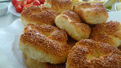 Susamlı Tombik Simit