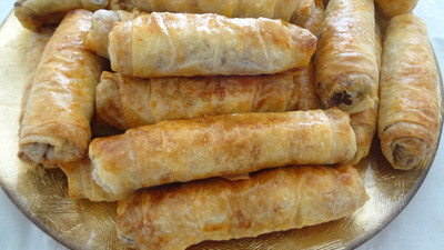 Mercimekli Rulo Börek