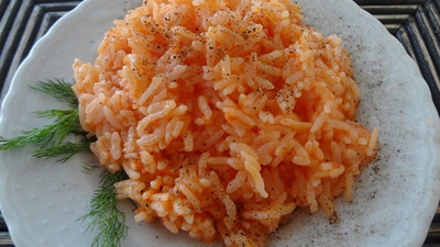 Domatesli Pirinç Pilavı