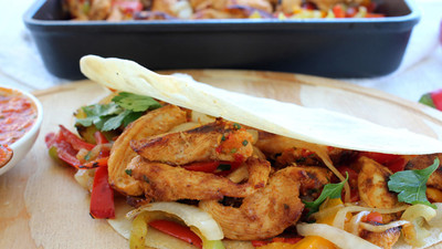 Kolay Tavuk Fajita