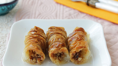 Sarı Burma (hazır yufkadan)