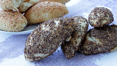 Susamlı Simit Poğaça