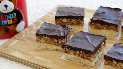 Karamelli Çikolatalı Tart