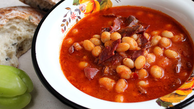 Pastırmalı Kuru Fasülye