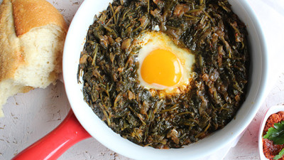 Yumurtalı Gelincik Otu Kavurması