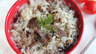 Kavurmalı Pirinç Pilavı