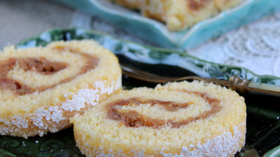 Elmalı Rulo Pasta