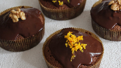 Çikolata Soslu Muffin