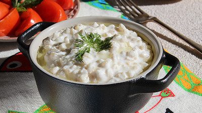 Yoğurtlu Buğday Salatası