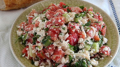 Çökelek Salatası