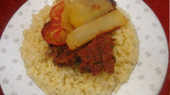 Patatesli Tepsi Köftesi