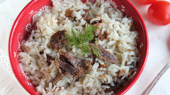 Kavurmalı Pirinç Pilavı