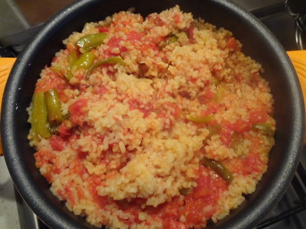 Domatesli Bulgur Pilavı - Resim : 4