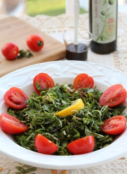 Ekşili Ot Salatası - Resim : 1