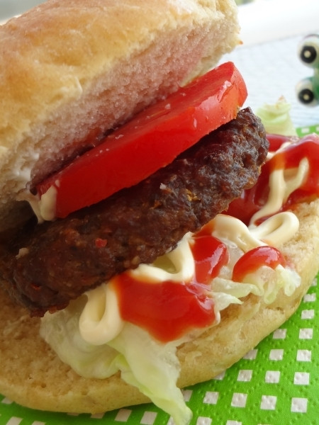 Evde Hamburger Yapımı - Resim : 1
