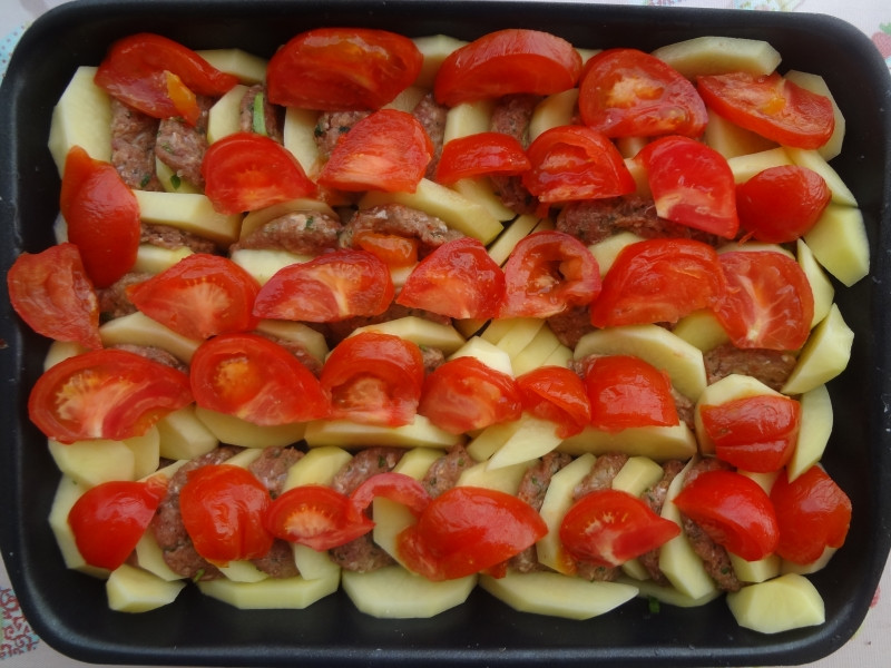 Fırında Köfte Patates - Resim : 3