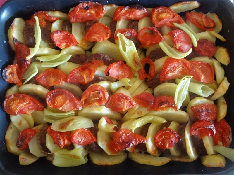 Fırında Köfte Patates - Resim : 4