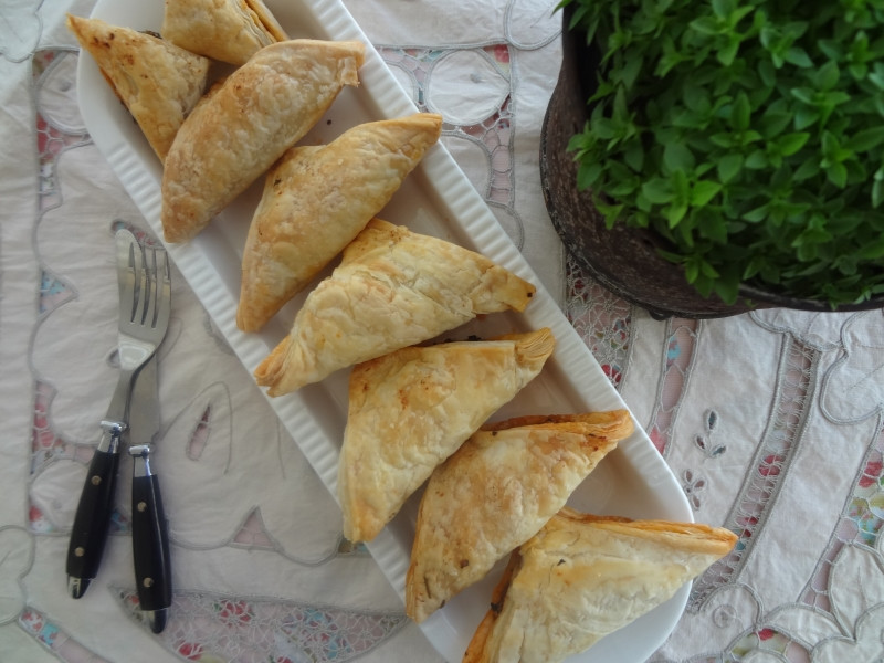 Ispanaklı Milföy Böreği - Resim : 3