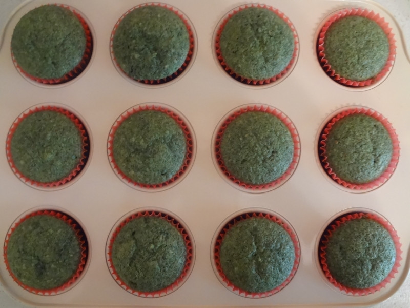 Ispanaklı Fıstıklı Muffin - Resim : 8