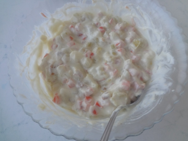 Kabaklı Havuçlu Salata - Resim : 5