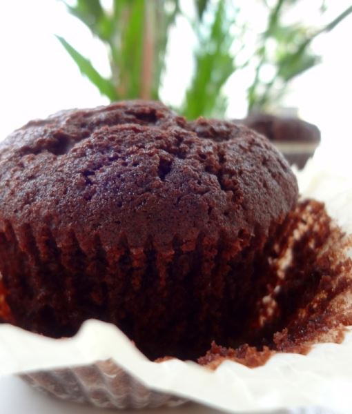 Kakaolu Üzümlü Muffin - Resim : 1