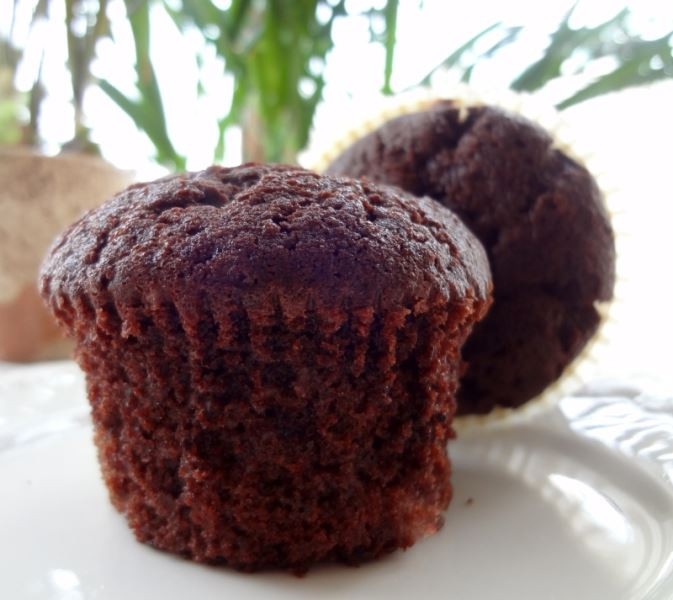 Kakaolu Üzümlü Muffin - Resim : 2
