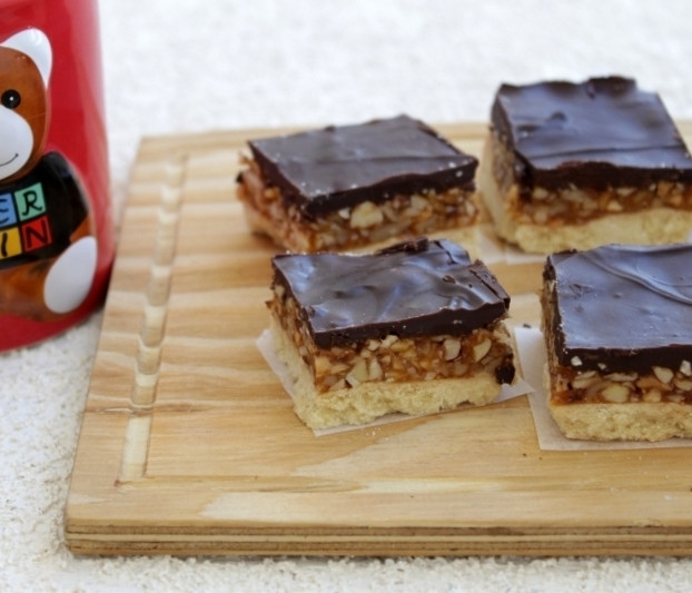 Karamelli Çikolatalı Tart - Resim : 10
