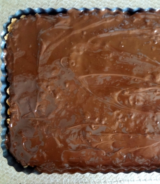 Karamelli Çikolatalı Tart - Resim : 8