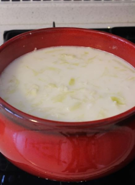 Lahana Çorbası (tuzlu yoğurtla) - Resim : 4