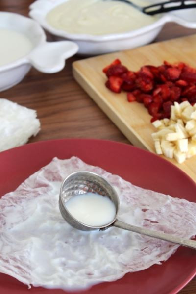 Meyveli Güllaç Sarma - Resim : 1