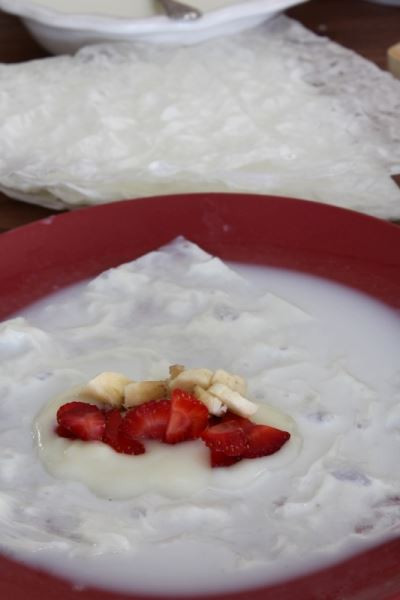 Meyveli Güllaç Sarma - Resim : 2