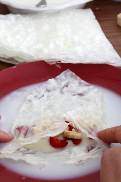 Meyveli Güllaç Sarma - Resim : 3